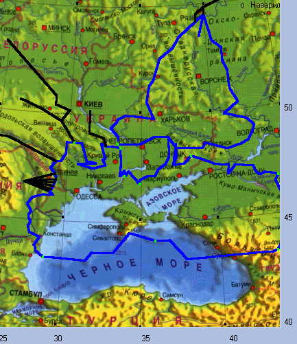 Черное море днепр. Реки впадающие в черное море на карте. Река Днепр и черное море на карте. Карта впадения Днепра в черное море. Река Днепр впадает в черное море на карте.