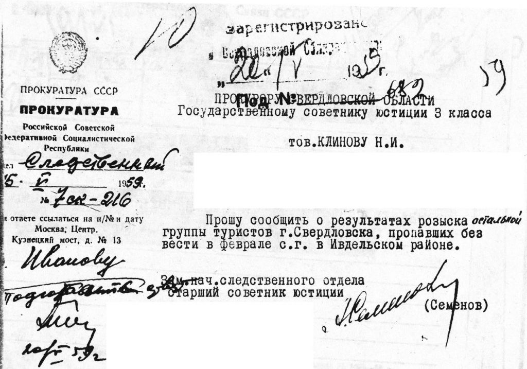 Группа дятлова официальное заключение документы рассекреченные фото