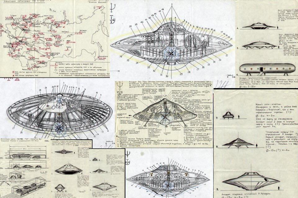 Чертежи летающей тарелки